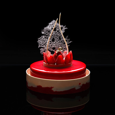 Cake “Strawberry-coconut”