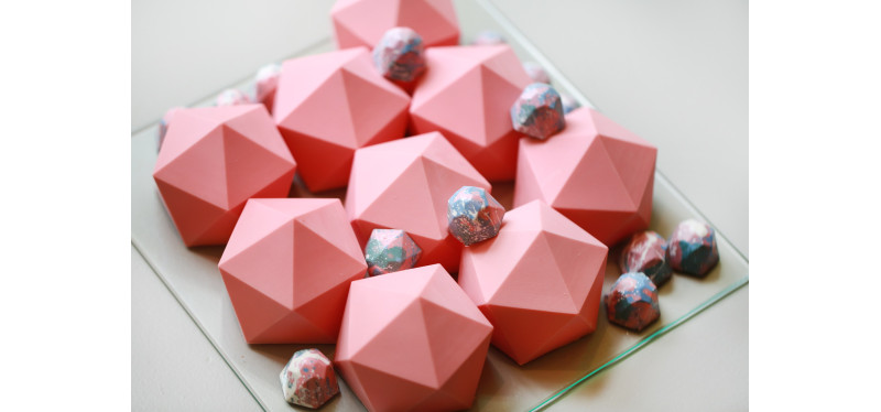 Janice Wong creations with our silicone moulds