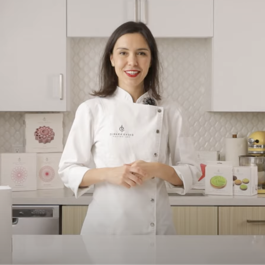The art of baking. Presentation of unique silicone moulds by pastry chef Dinara Kasko. FAQ