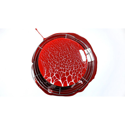 Spider web Mirror Glaze recipe