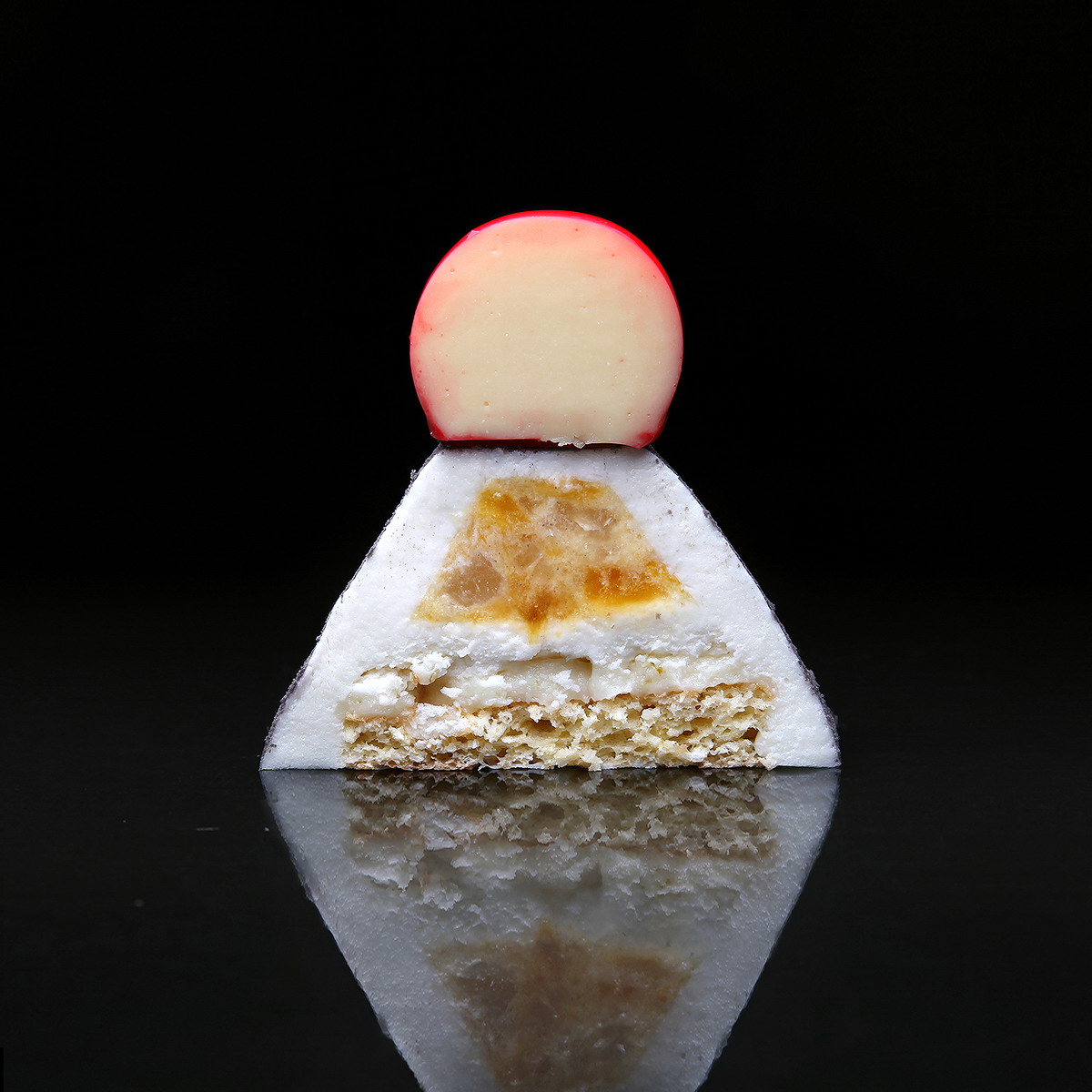 The pyramid with coconut